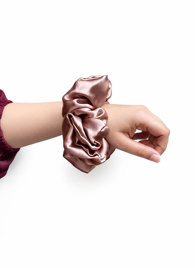 Silk Scrunchies | Big