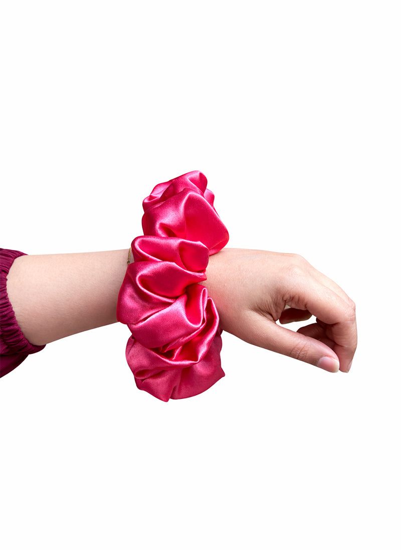 Silk Scrunchies | Big