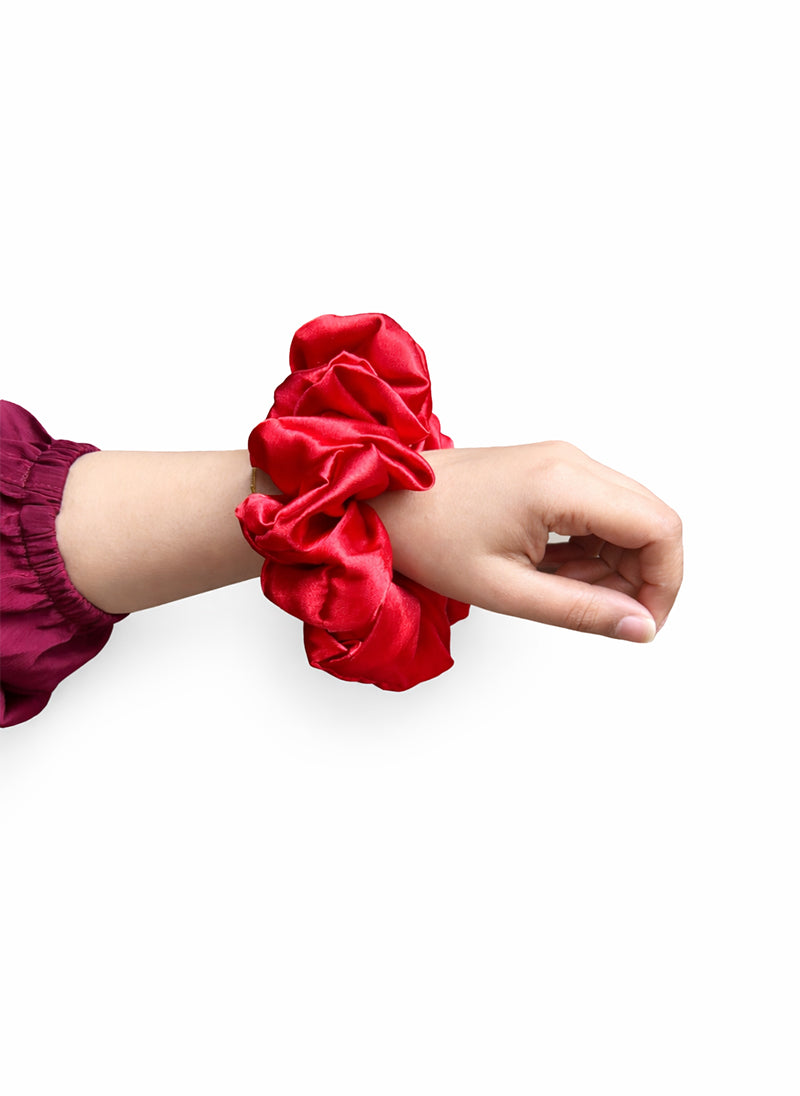 Silk Scrunchies | Big