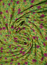 Floral Printed Lawn Scarf