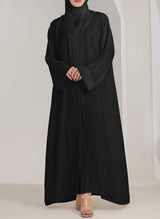 Zoom Nida Hand Work Abaya - 0116-J-1076