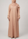 Arabis Pintuck Pleats Abaya | 0116-R-A623