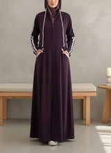 Arabis Hoodie Abaya | 0122-R-A635