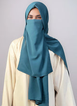 Hijab & Niqab Set - Teal
