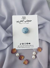 Fabric Covered Hijab Magnet Pin