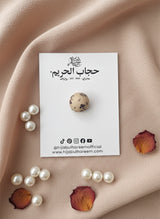 Fabric Covered Hijab Magnet Pin