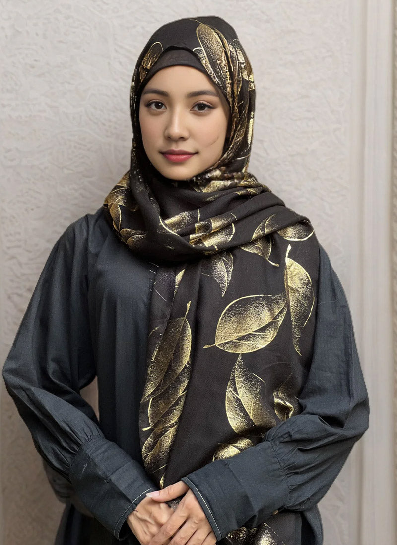 Gold Leaf Hijab