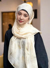 Gold Foil Floral Hijabs