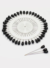 Ring Pins Big 40 Pcs Pkt Black
