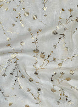 Gold Foil Floral Hijabs