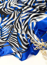 Printed Hijabs-Blue Floral