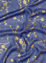 Gold Foil Floral Hijabs