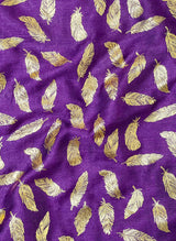 Gold Feather Hijab