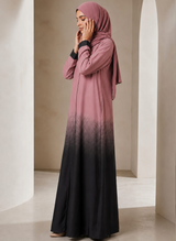 Two-Tone Gradient Abaya | 0116-PR-1224