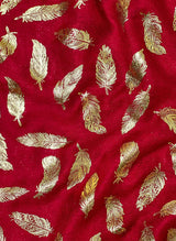 Gold Feather Hijab