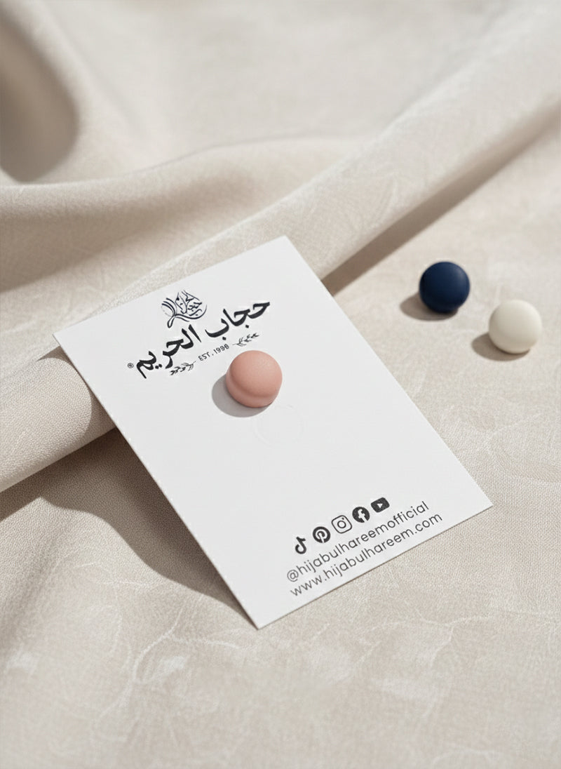 Matte Magnetic Hijab Pins