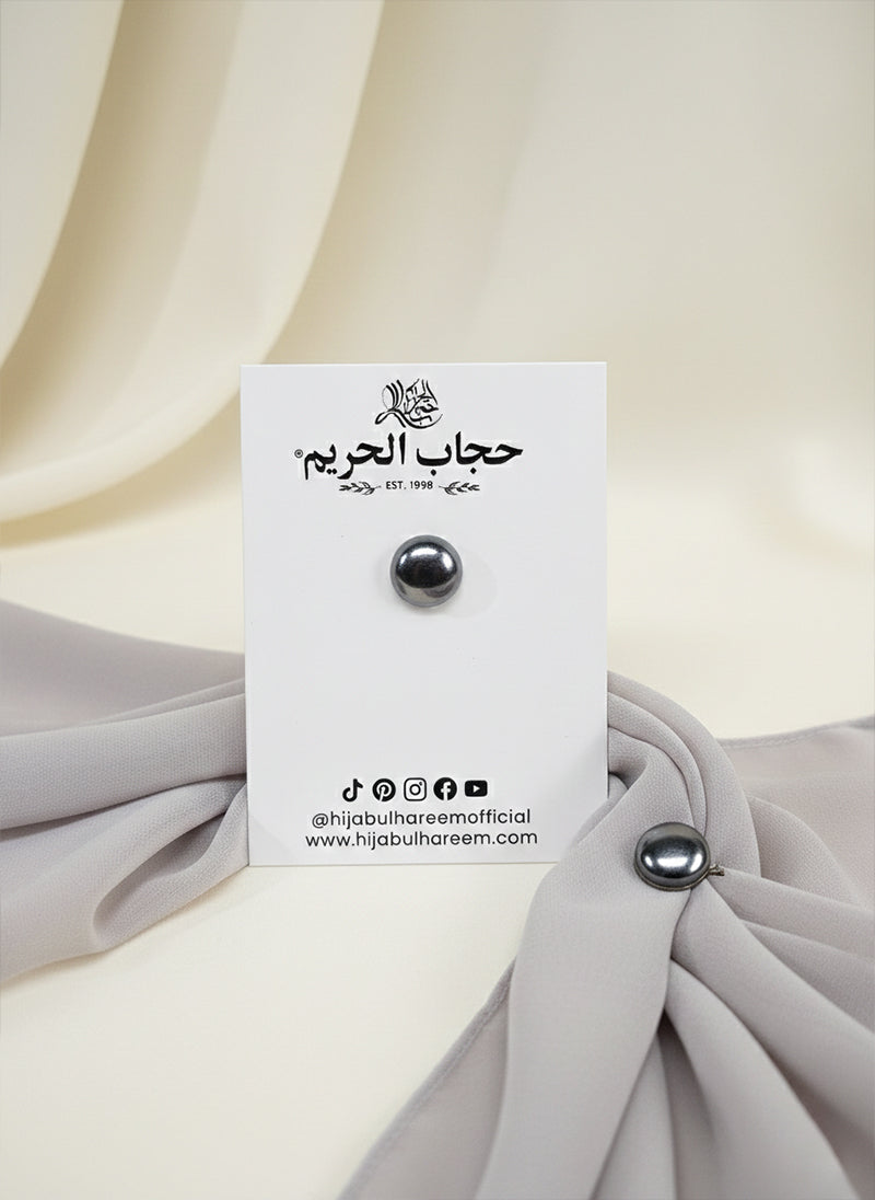 Metallic Hijab Magnet Pin
