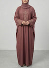 Arabis-Jilbab Stone Work Abaya| JILBAB-C-A618 Arabis