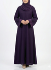 Arabis Purple Embroidered Abaya | 0116-K-A612 Arabis
