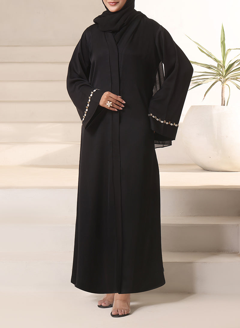 Crystal Bloom Nida Abaya | 0116-J-1078 Hijab-ul-hareem