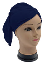 Gather Cap Stone Navy Blue Hijab-ul-hareem