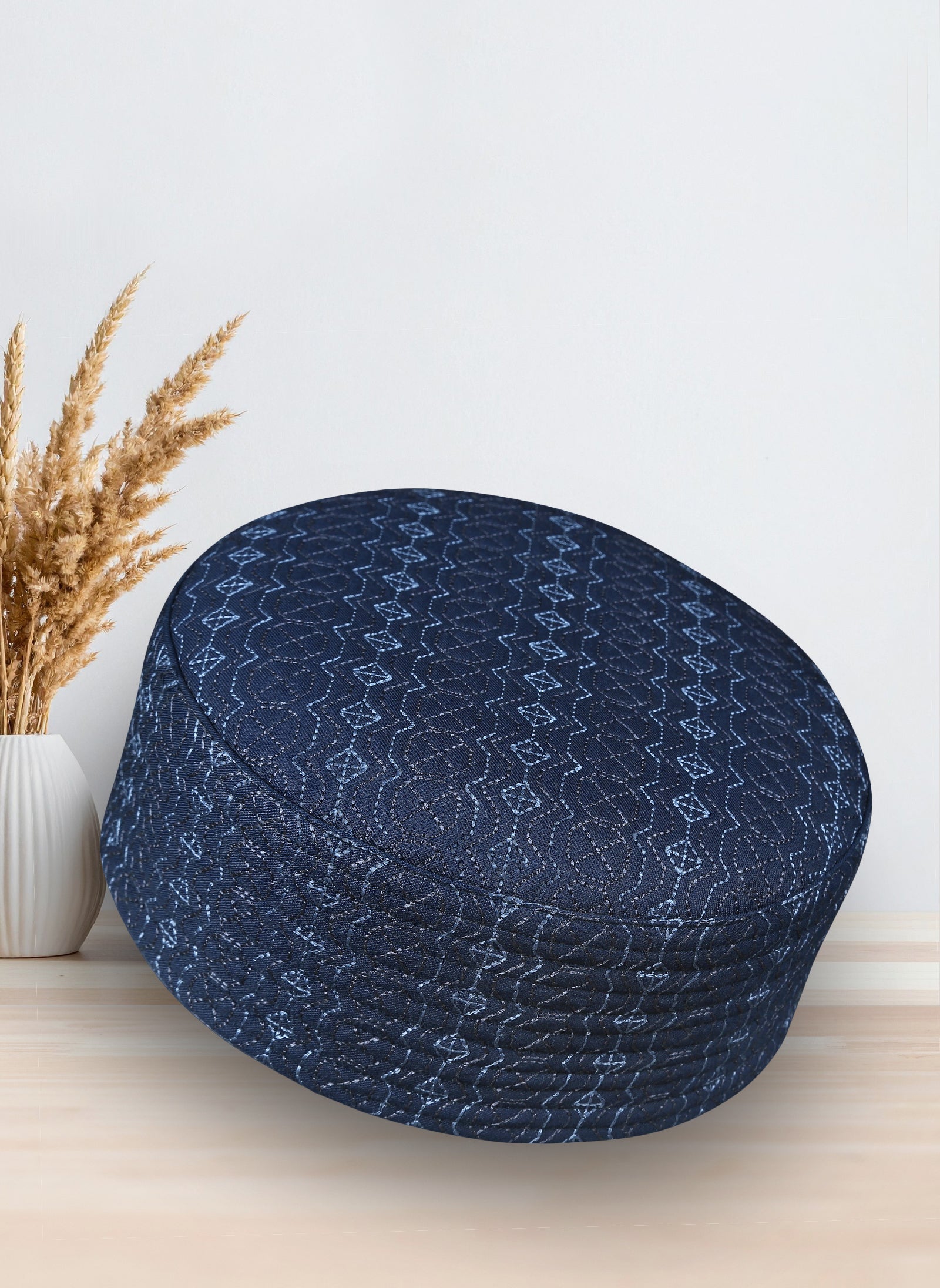 Ghamama Koofi – Premium Woven Prayer Cap