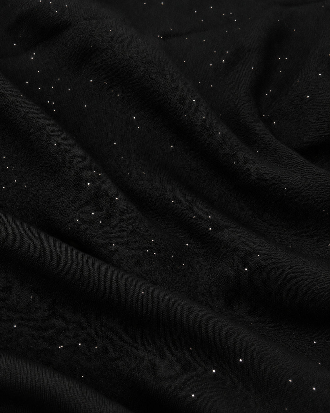 Glitter Lawn Scarf - Black
