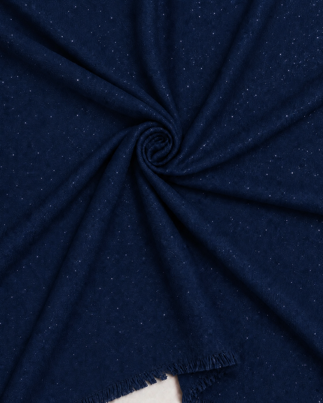 GlitterLawnScarf-navyBlue -Hijabulhareem