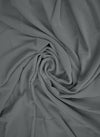 Grey Plain Chiffon Scarf Hijab-ul-hareem