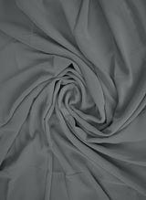 Grey_Plain_Chiffon_Scarf