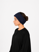 HairBand-NavyBlueSide - Hijab Ul Hareem