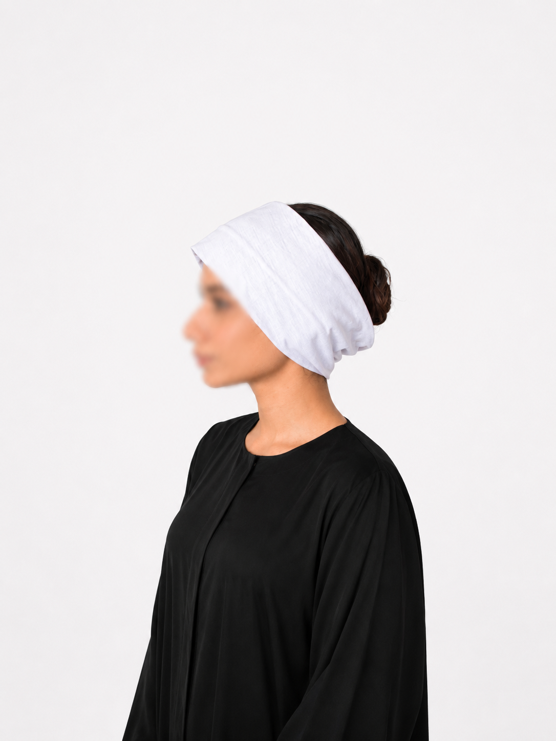 HairBand-WhiteSide - Hijab Ul Hareem