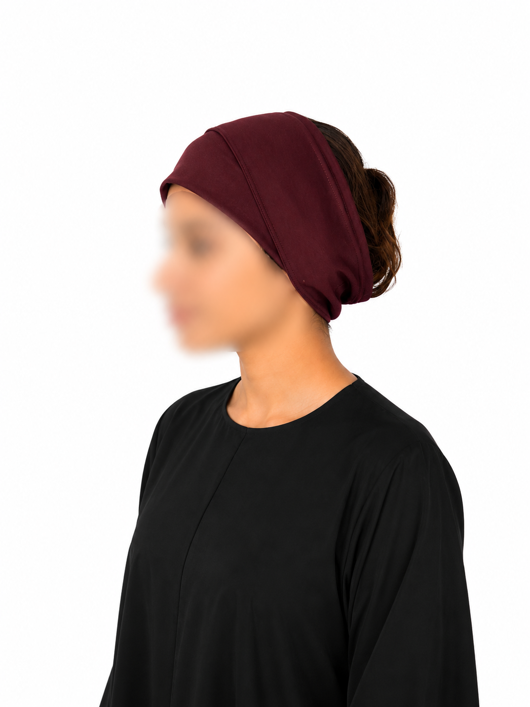 Brown Hooded Hair Bend