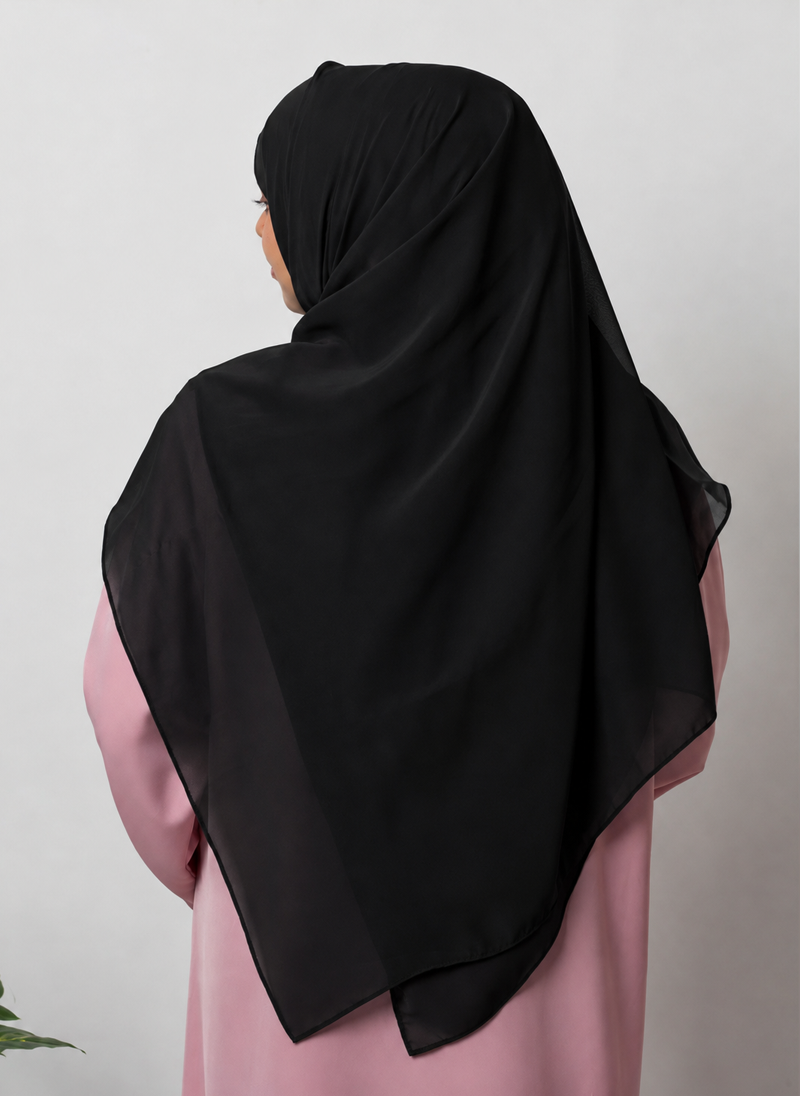 Hania-Hijab_Black_Back