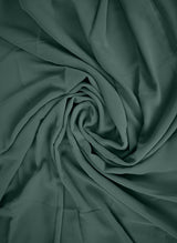 Hunter Green Plain Chiffon Scarf Hijab-ul-hareem