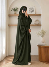 Arabis Bella Tie-Sleeve Jilbab | JILBAB-R-A637