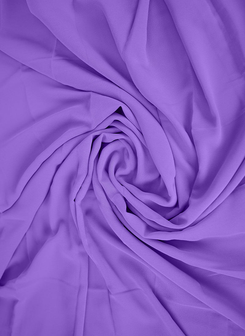 Lavender-Purple_Plain_Chiffon_Scarf