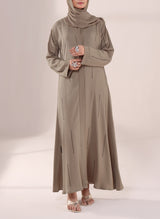 Stone Grace Zoom Fabric Abaya | 0116-C-1028 Hijab-ul-hareem