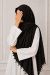 TurkishTexturedLawnHijab_DeepCoffee - Hijab Ul Hareem