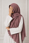 TurkishTexturedLawnHijab_Lalic - Hijab ul Hareem