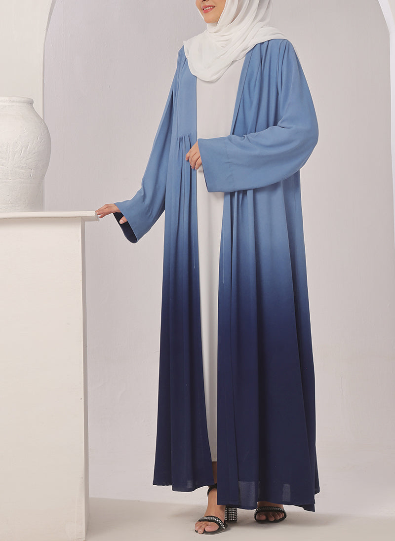 Two Tone Navy Blue Gradient - 0122-R-1016 Hijabulhareem