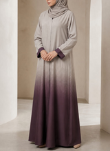 Two-Tone Gradient Abaya | 0116-PR-1224