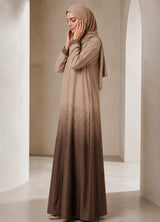 Two-Tone Gradient Abaya | 0116-PR-1224