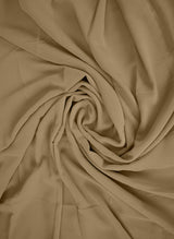 Camel Plain Chiffon Scarf