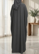 Arabis Pintuck Grace Jilbab Abaya | JILBAB-R-A634