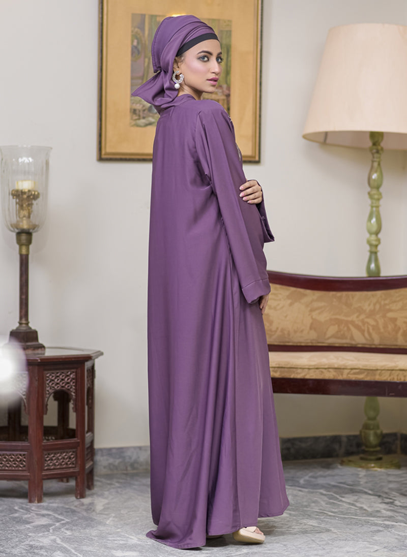 Purple Bliss Abaya