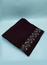 Shawl Stone – 07 BLK Hijab-ul-hareem