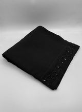 Shawl Stone – 08 BLK Hijab-ul-hareem