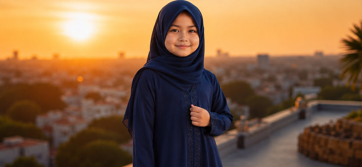 Cute modest Islamic fashion collection for young girls