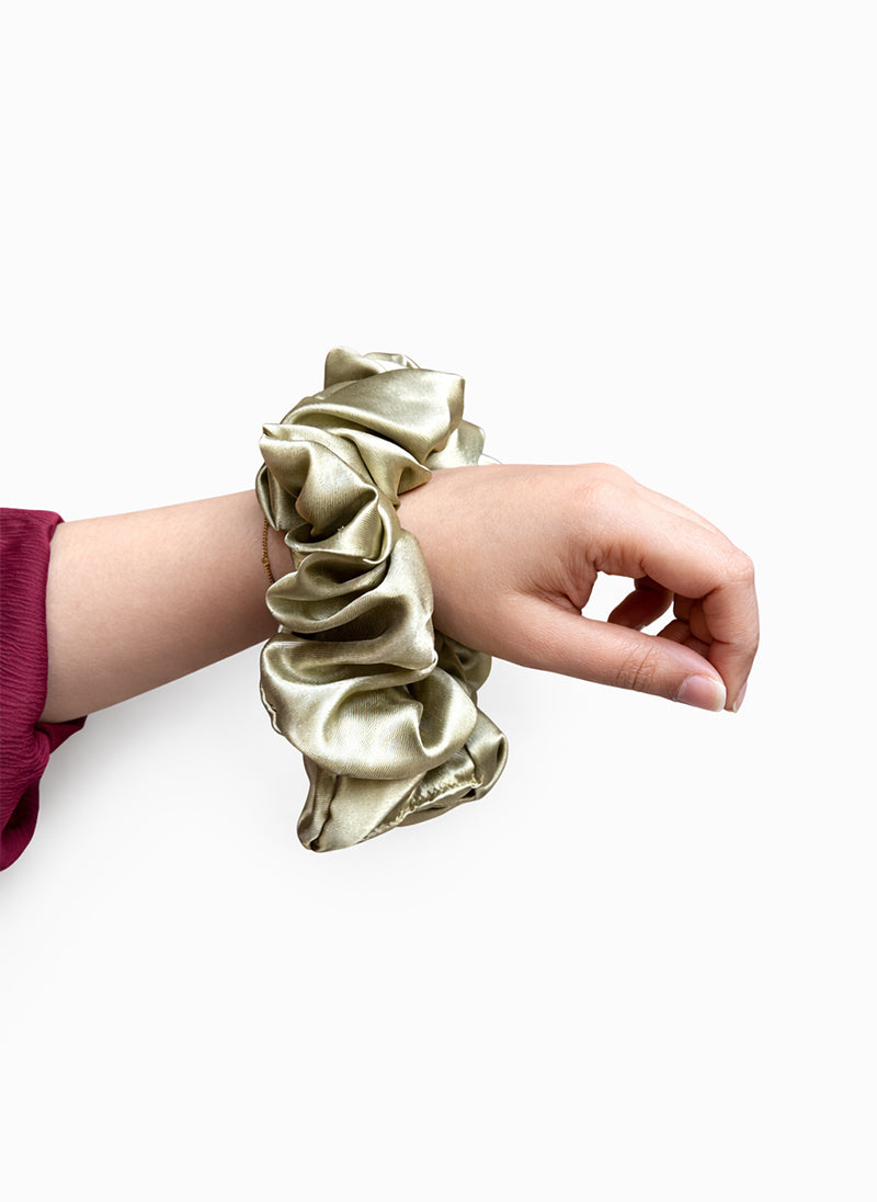 Silk Scrunchies | Big
